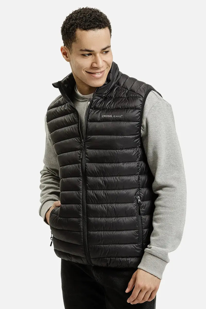 Kamizelka męska czarna 40302-020 BLACK