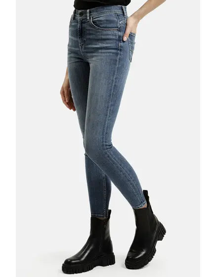 Jeansy niebieskie Super Skinny Fit Judy P 429-179